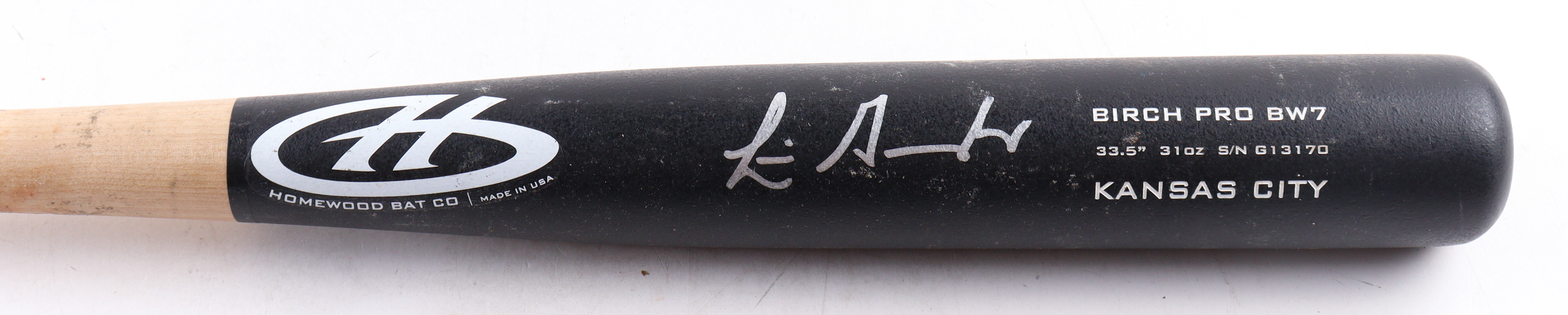 Luis Gonzalez Signed Game-Used Homewood Bat Co Baseball Bat (Beckett) at PristineAuction.com Luis Gonzalez Signed Game-Used Homewood Bat Co Baseball Bat (Beckett) at PristineAuction.com