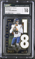 Caleb Williams 2024 Select Select Numbers #19 RC (CGC 10) at PristineAuction.com