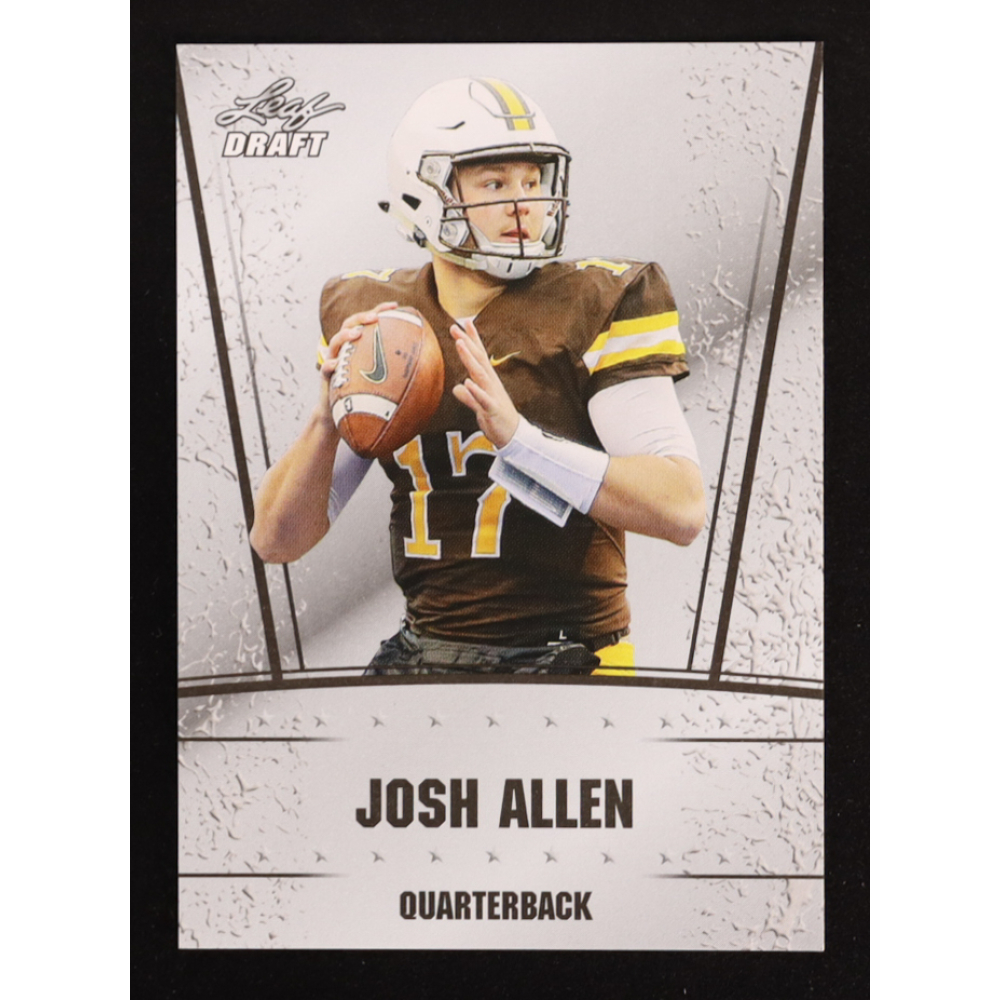 Josh Allen 2018 Leaf Special Release Draft Silver #DS06 RC at PristineAuction.com