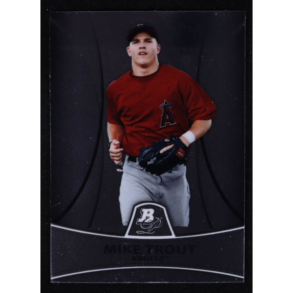 Mike Trout 2010 Bowman Platinum Prospects #PP5 RC at PristineAuction.com