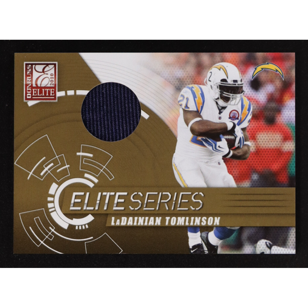 LaDainian Tomlinson 2010 Donruss Elite Series Jerseys #15 #296/299 at PristineAuction.com