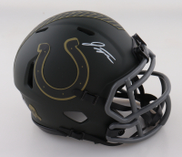 Jonathan Taylor Signed Colts Salute to Service Alternate Speed Mini Helmet (Beckett) at PristineAuction.com