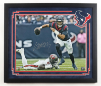 CJ Stroud Signed Texans Custom Framed Photo (Fanatics) at PristineAuction.com