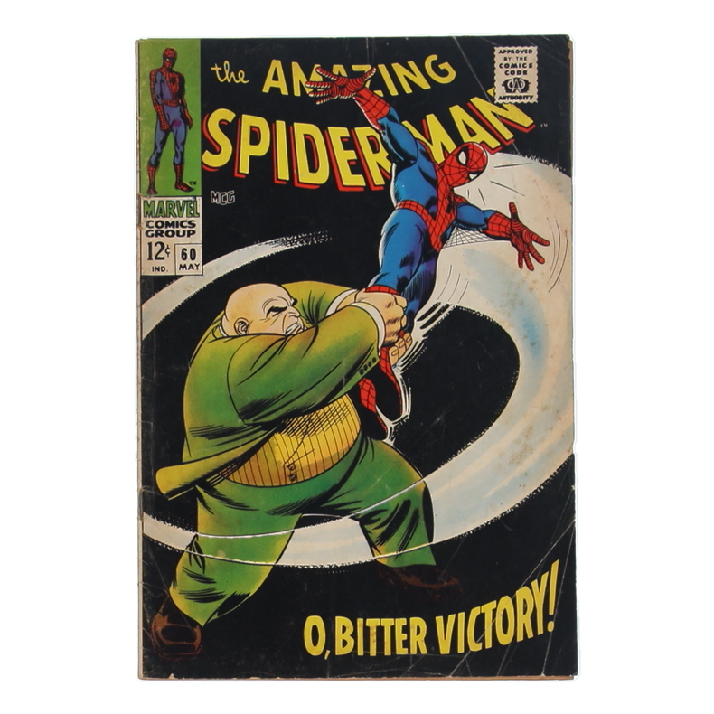 1968 "The Amazing Spider-Man" Issue #60 Marvel Comic Book at PristineAuction.com 1968 "The Amazing Spider-Man" Issue #60 Marvel Comic Book at PristineAuction.com