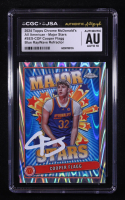 Cooper Flagg Signed 2024 Topps Chrome McDonald's All American Major Star Blue RayWave Refractors #SESCOF RC (CGC x JSA | Auto Grade 10) at PristineAuction.com