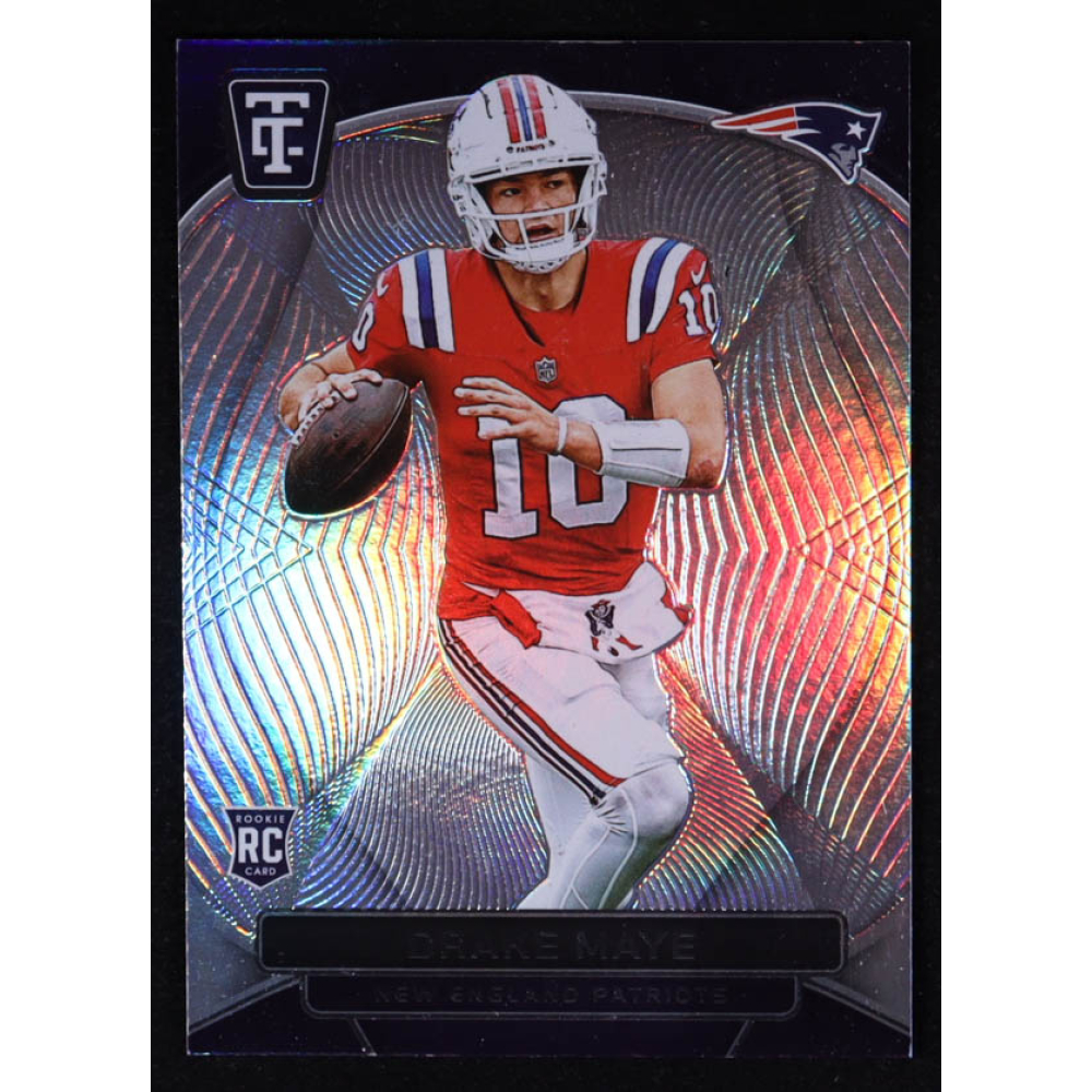 Drake Maye 2024 Totally Certified Mirror #121 RC at PristineAuction.com