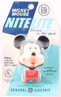 Vintage Mickey Mouse Nite Lite with Original Packaging at PristineAuction.com