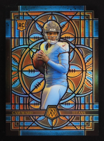 Cam Ward 2025 Panini Mosaic Stained Glass Oversized #25 RC at PristineAuction.com