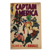 1968 "Captain America" Issue #104 Marvel Comic Book at PristineAuction.com