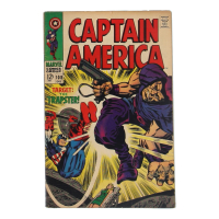 1968 "Captain America" Issue #108 Marvel Comic Book at PristineAuction.com