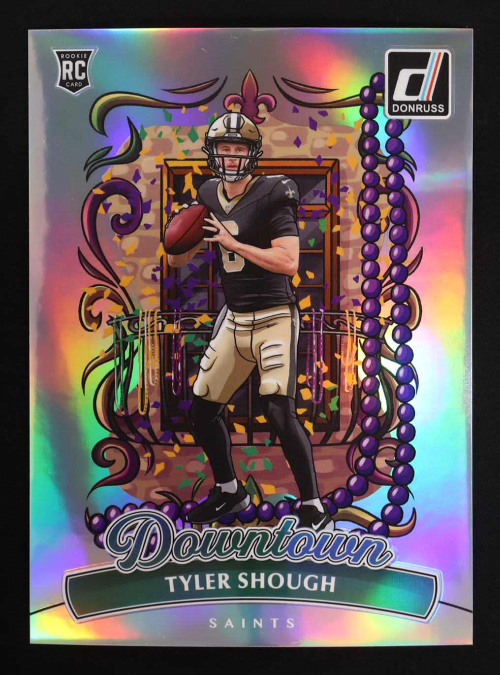 Tyler Shough 2025 Donruss Downtown! Oversize #19 RC at PristineAuction.com Tyler Shough 2025 Donruss Downtown! Oversize #19 RC at PristineAuction.com