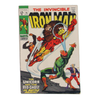 1969 "The Invincible Iron Man" Issue #15 Marvel Comic Book at PristineAuction.com