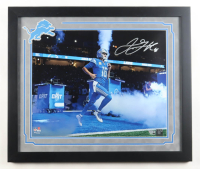 Jared Goff Signed Lions Custom Framed Photo (Fanatics) at PristineAuction.com