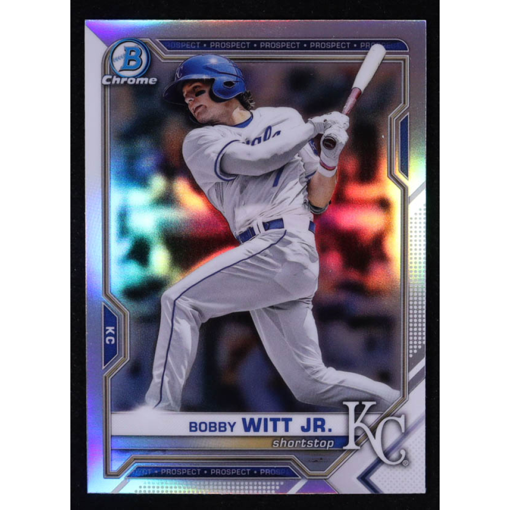 Bobby Witt Jr. 2021 Bowman Chrome Draft Refractors #BDC47 at PristineAuction.com