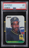 Barry Bonds 1987 Donruss #361 RC (PSA 9) at PristineAuction.com