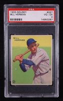 Bill Herman 1933 Goudey #227 RC (PSA 4) at PristineAuction.com