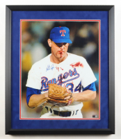 Nolan Ryan Signed Rangers Custom Framed Photo (TriStar) at PristineAuction.com