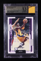 Kobe Bryant 2001-02 Upper Deck MVP #78 With Warm-Up Suit Swatch (BGS 9.5) at PristineAuction.com