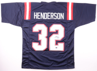 TreVeyon Henderson Signed Jersey (Beckett) at PristineAuction.com