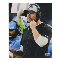 Dan Campbell Signed Lions 8x10 Photo (Beckett) at PristineAuction.com
