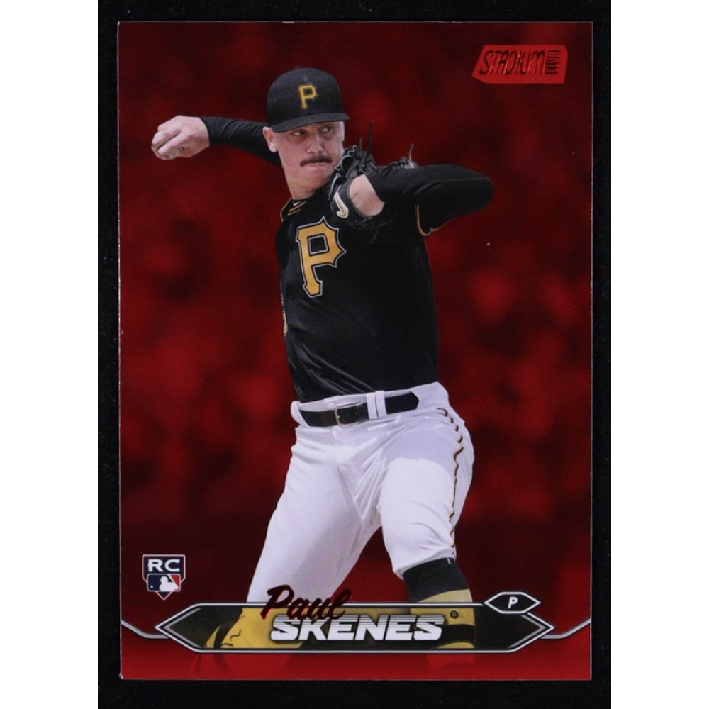 Paul Skenes 2024 Stadium Club Red Foil #237 RC at PristineAuction.com