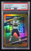 Tom Brady 2021 Panini Donruss Press Proof Premium #2 (PSA 10) at PristineAuction.com