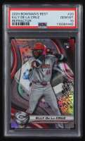 Elly De La Cruz 2024 Bowman's Best Refractor #20 RC (PSA 10) at PristineAuction.com