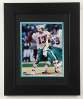 Dan Marino Signed Dolphins Custom Framed Photo Display (Schwartz) at PristineAuction.com