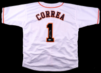 Carlos Correa Signed Jersey (Beckett & Correa) at PristineAuction.com