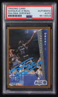 Shaquille O'Neal Signed 1992-93 Fleer #401 RC (PSA) at PristineAuction.com
