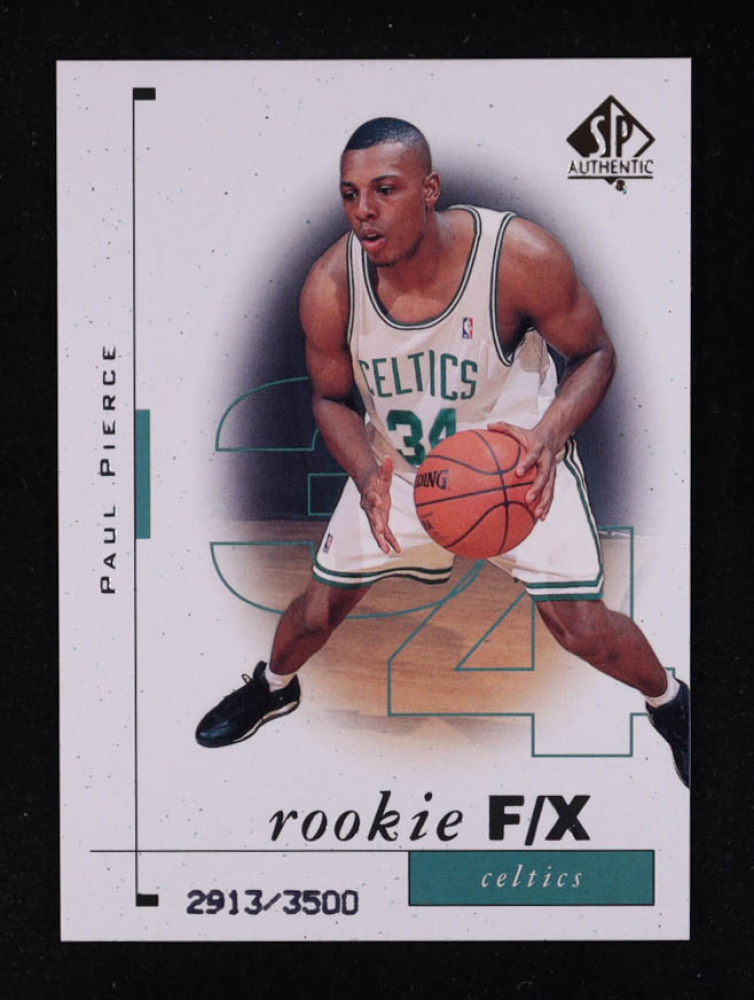 Paul Pierce 1998-99 SP Authentic #100 RC #2913/3500