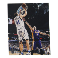 Dirk Nowitzki Signed Mavericks 8x10 Photo (Beckett) at PristineAuction.com