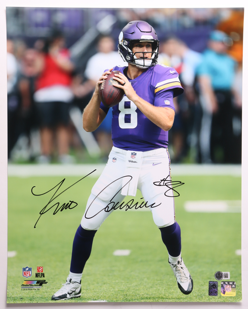 Kirk Cousins Signed Vikings 16x20 Photo (Beckett) at PristineAuction.com Kirk Cousins Signed Vikings 16x20 Photo (Beckett) at PristineAuction.com