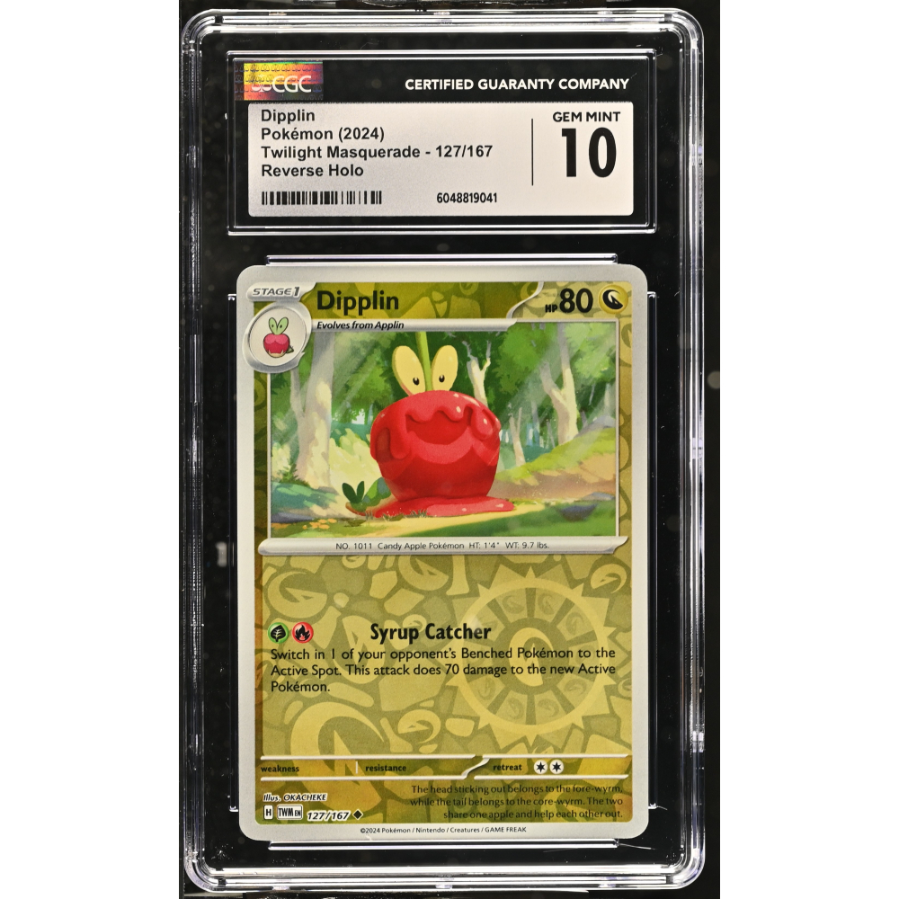 Dipplin 2024 Pokemon Twilight Masquerade #127/167 (CGC 10) at PristineAuction.com