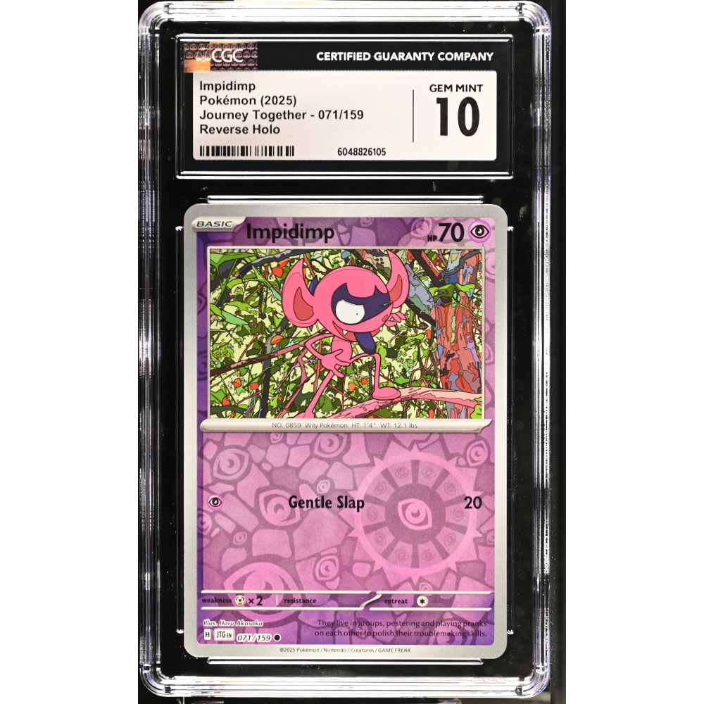 Impidimp 2025 Pokemon Journey Together #071/159 (CGC 10) at PristineAuction.com
