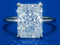 3.01 Carats Lab Grown Diamond Ring G, VVS2 | $5,000 Estimated Retail Value (UGL & IGI Certs) | Radiant Cut| Brand New at PristineAuction.com