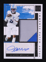 Jameson Williams 2025 Panini Impeccable Immense Patch Autographs #13 #57/99 at PristineAuction.com