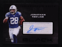 Jonathan Taylor 2020 Panini Black Rookie Jersey Autographs #9 #23/50 RC at PristineAuction.com