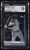 Aaron Judge 2019 Topps Chrome #100 (CGC 10) at PristineAuction.com