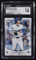 Shohei Ohtani 2024 Topps 50/50 #15 (CGC 10) at PristineAuction.com
