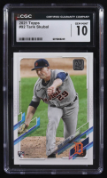 Tarik Skubal 2021 Topps #92 RC (CGC 10) at PristineAuction.com