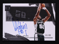 David Robinson 2020-21 Panini Impeccable Impeccable Victory Signatures #2 #16/49 at PristineAuction.com