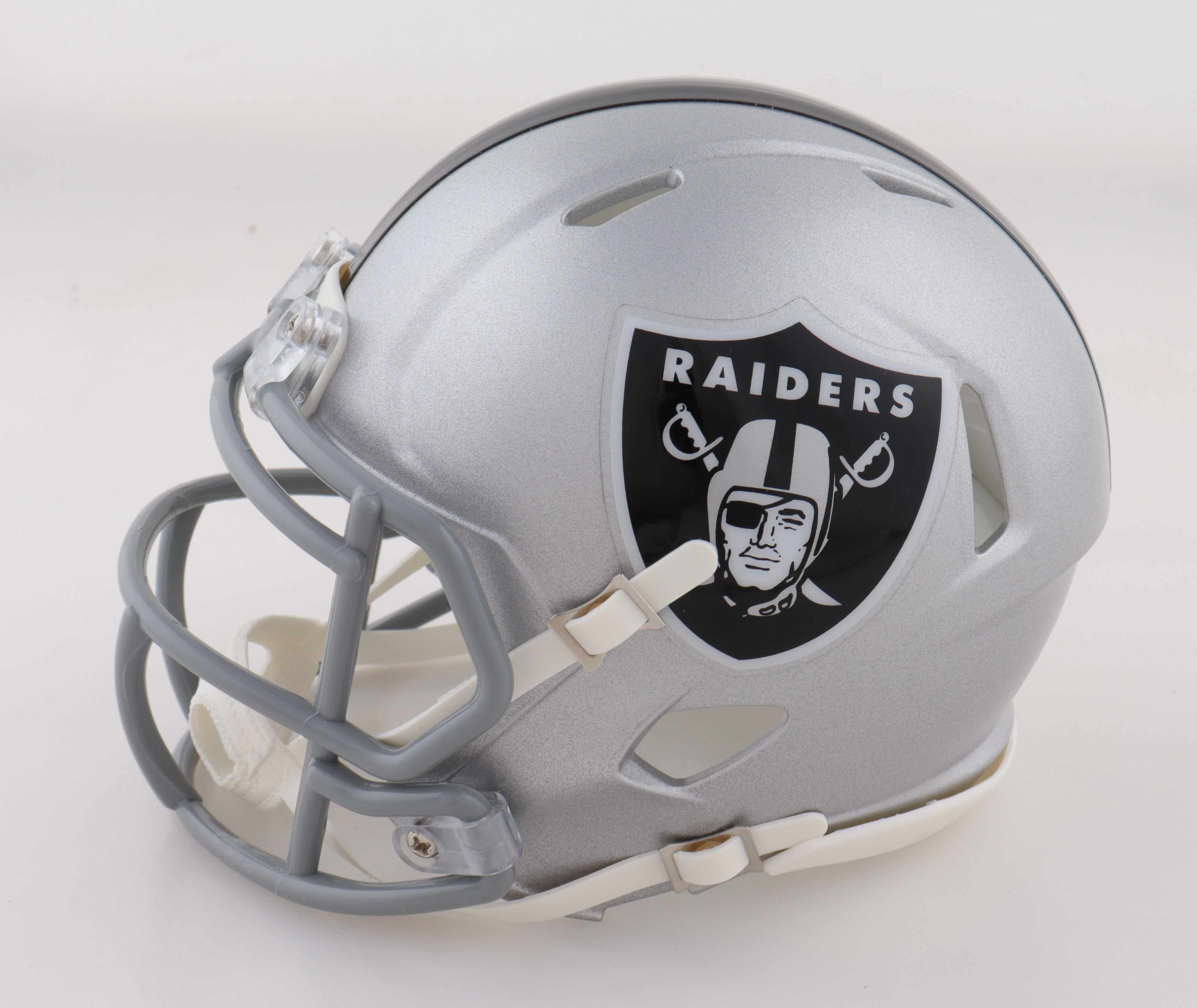 Bo Jackson Signed Raiders Speed Mini Helmet (Beckett) at PristineAuction.com Bo Jackson Signed Raiders Speed Mini Helmet (Beckett) at PristineAuction.com