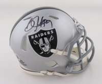 Bo Jackson Signed Raiders Speed Mini Helmet (Beckett) at PristineAuction.com