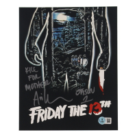 Ari Lehman Signed "Friday the 13th" 8x10 Photo Inscribed "Jason 1" & "Kill For Mother!" (Beckett) at PristineAuction.com