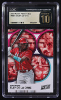 Elly De La Cruz 2023 Panini Father's Day #BB7 RC (CGC | Black Label Pristine 10) at PristineAuction.com