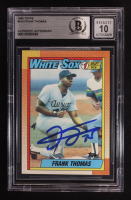 Frank Thomas Signed 1990 Topps #414 RC (BGS Authentic | Autograph Graded BGS 10) at PristineAuction.com