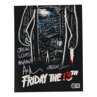 Ari Lehman Signed "Friday the 13th" 8x10 Photo Inscribed "Jason 1" & "Jason Loves Mama!" (Beckett) at PristineAuction.com