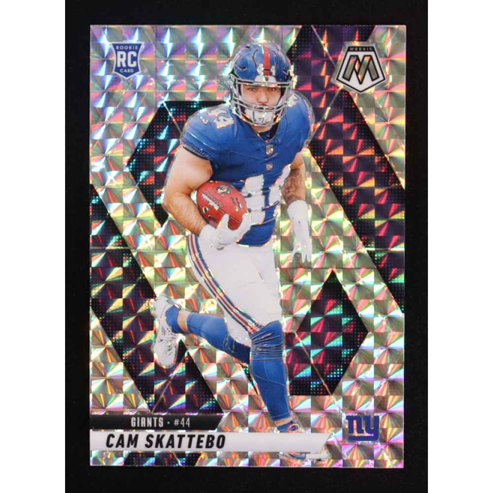 Cam Skattebo 2025 Panini Mosaic Mosaic #305 RC at PristineAuction.com