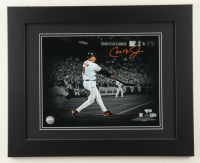 Cal Ripken Jr. Signed Orioles Custom Framed Photo Display (Fanatics & MLB) at PristineAuction.com